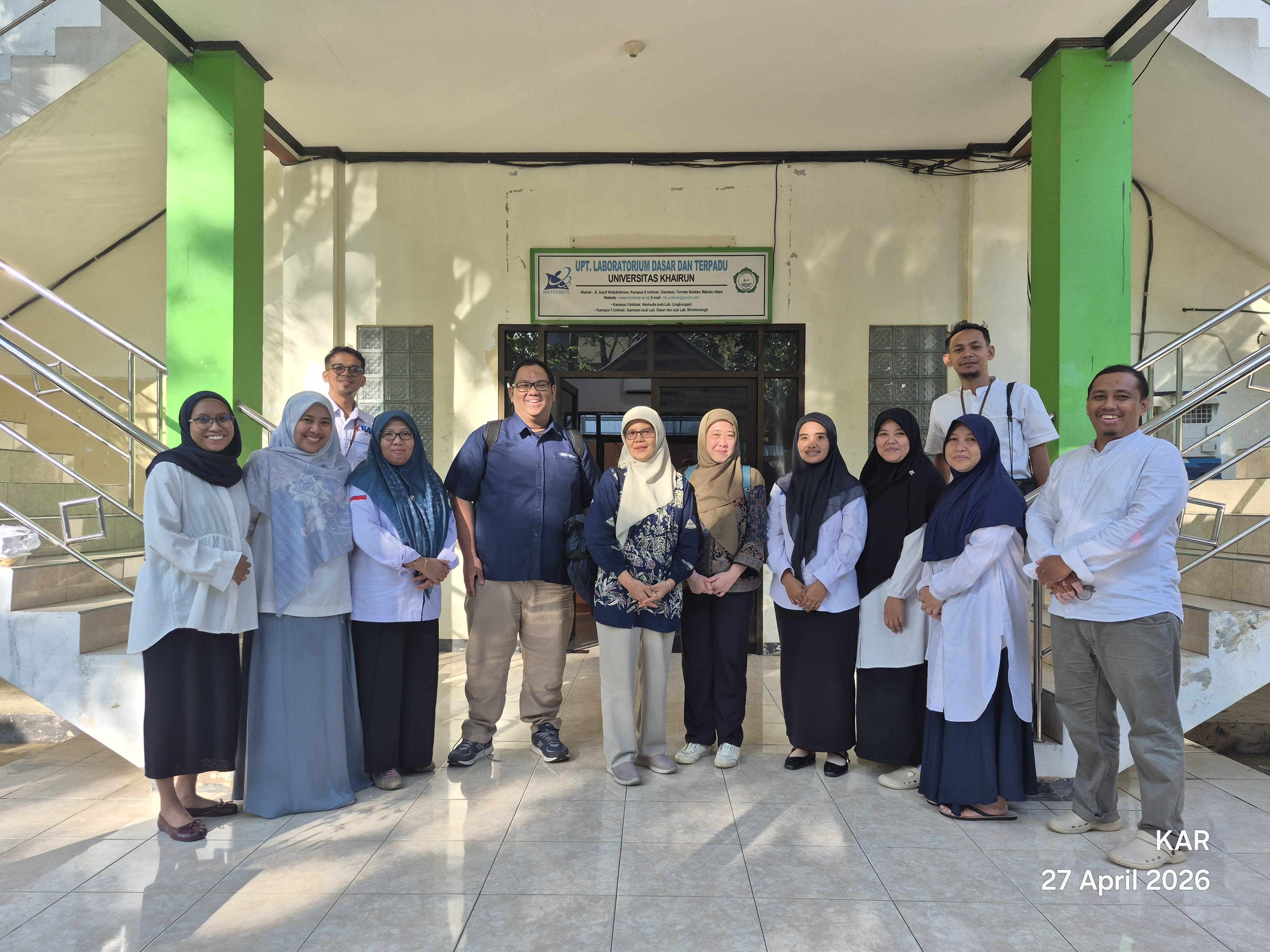 UPA Laboratorium Terpadu Universitas Khairun Perkuat Layanan Pengujian Air Terakreditasi KAN